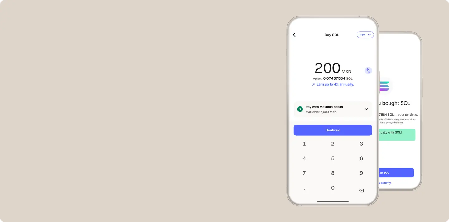 Trade crypto background image